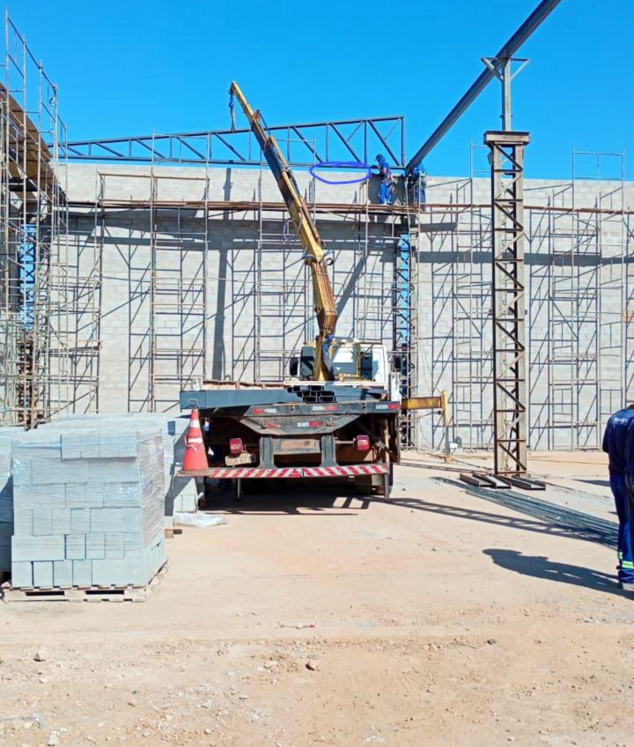 Obra atendida pela Rondon-Loc
