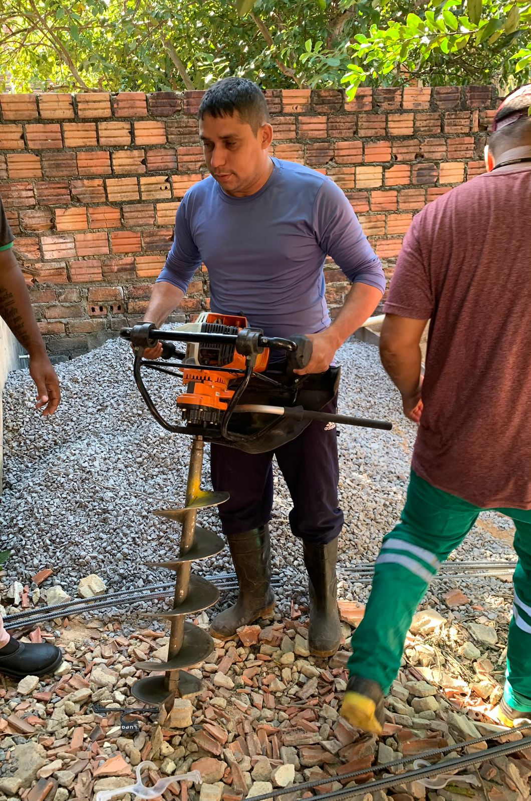 Obra atendida pela Rondon-Loc